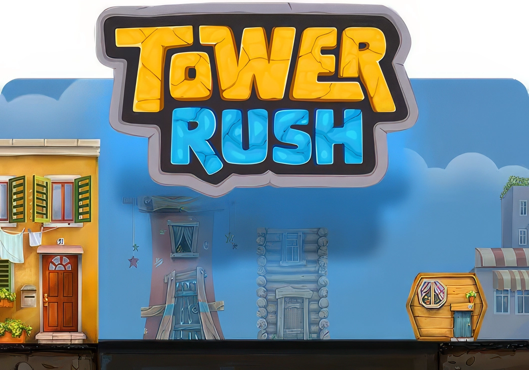 Tower Rush casino game by Galaxsys